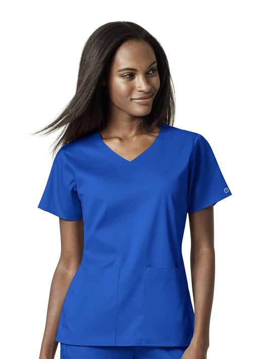 Women's 4 Pocket Wrap Top