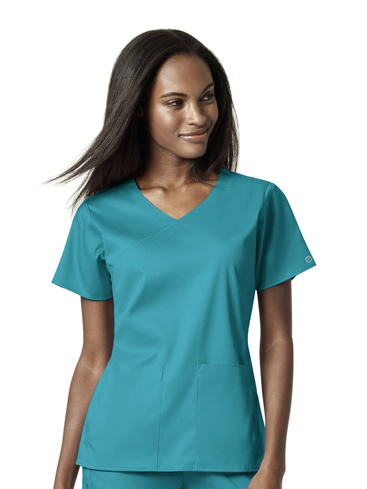 Women's 4 Pocket Wrap Top