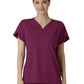 Women's Three-Pocket Y-Neck Dolman Scrub Top