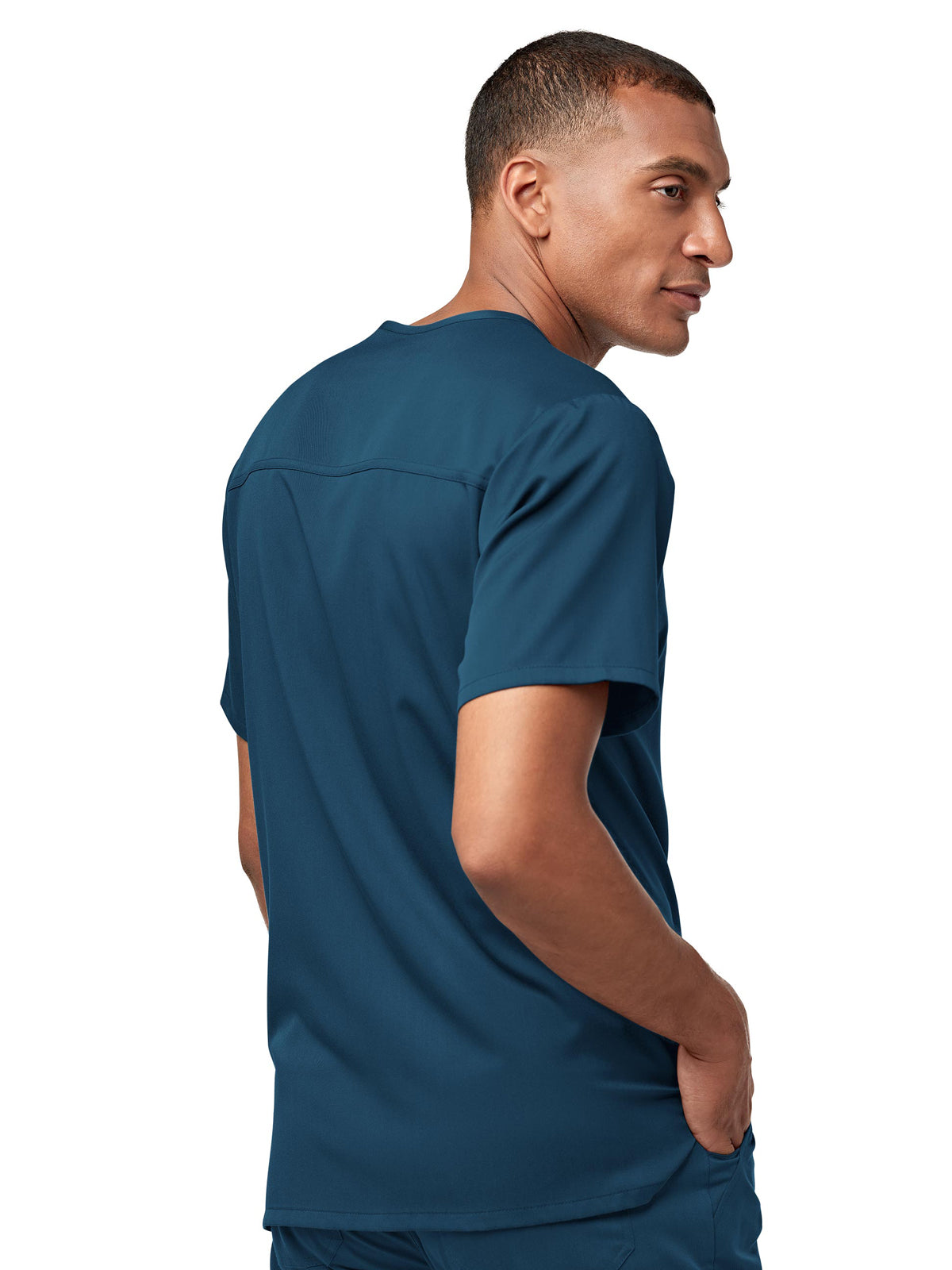 Men's Six-Pocket Multi-Pocket V-Neck Top