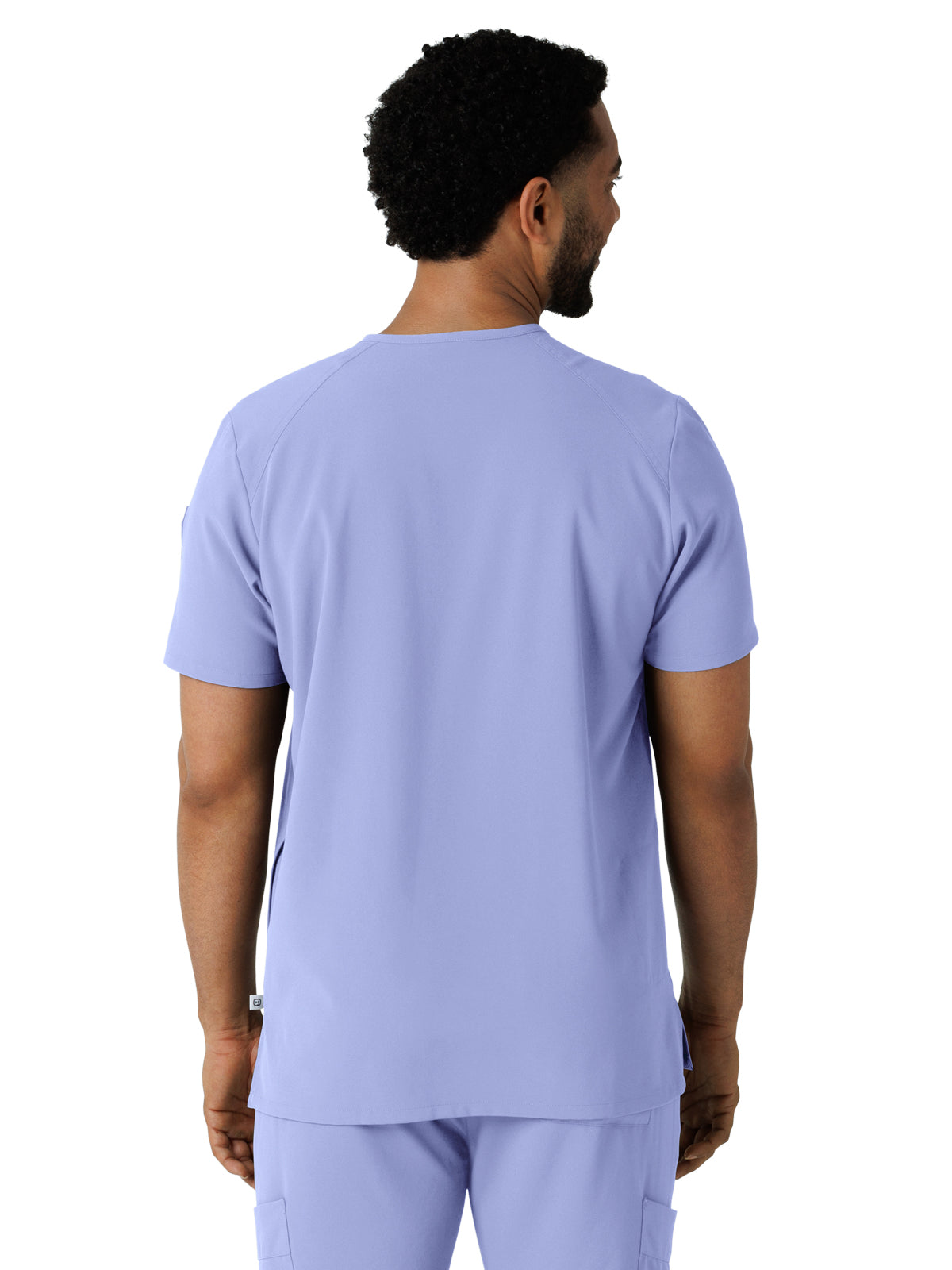 Men's V-Neck 5-Pocket Scrub Top