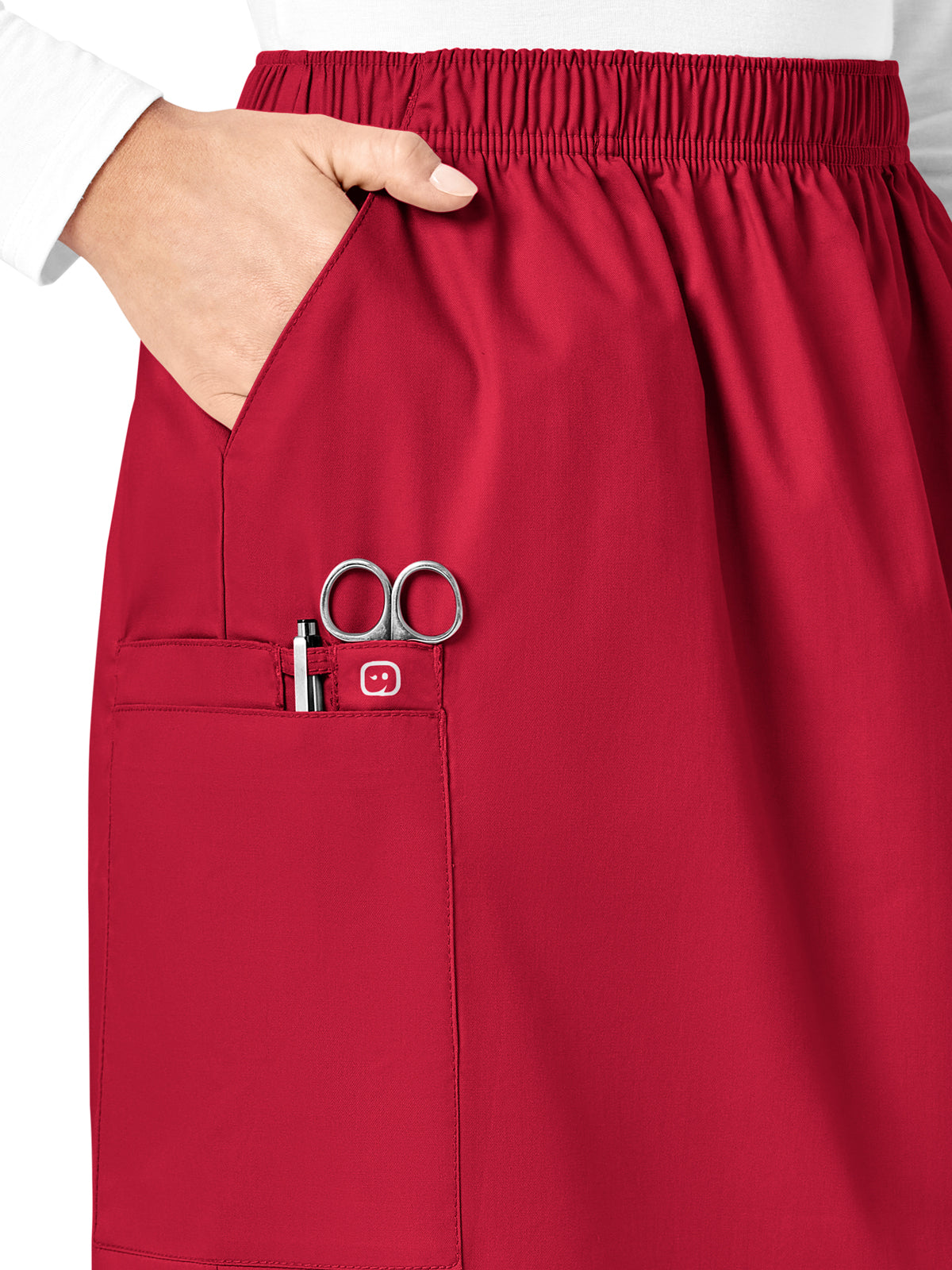 Women's Five-Pocket Pull On Cargo Skirt