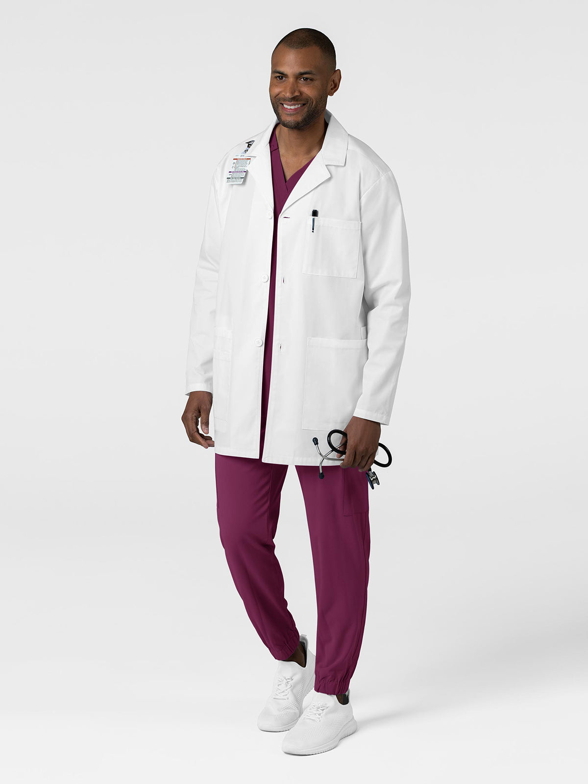 Unisex Nine-Pocket 33.5" Lab Coat