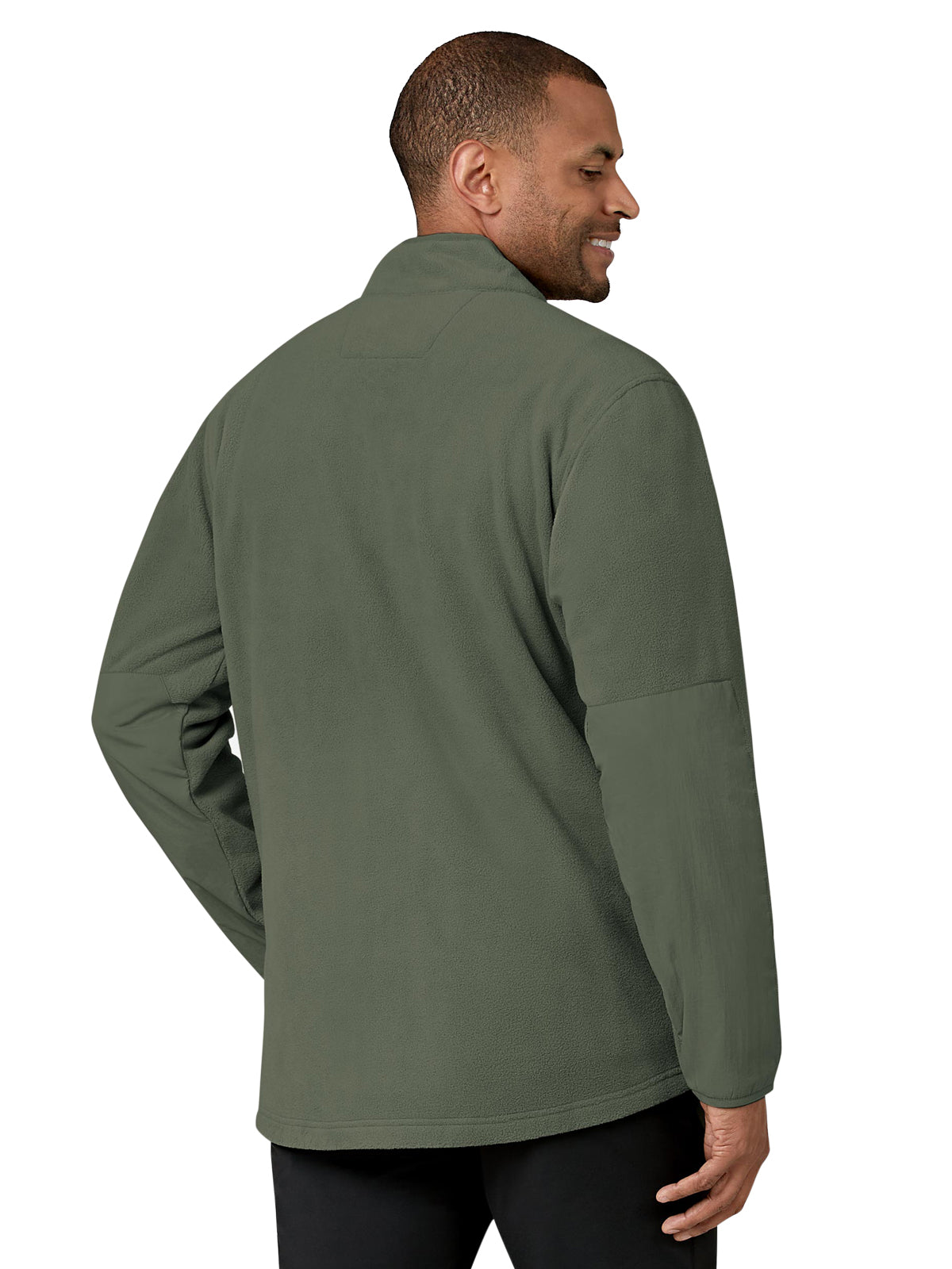 Men's Seven-Pocket Micro Fleece Zip Jacket