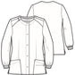 Women's Two-Pocket Crew Neck Scrub Jacket