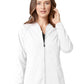 Women's Fleece Full Zip Scrub Jacket