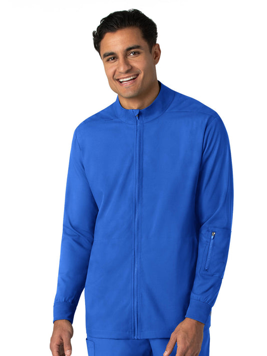 Men's Four-Pocket Warm-Up Jacket