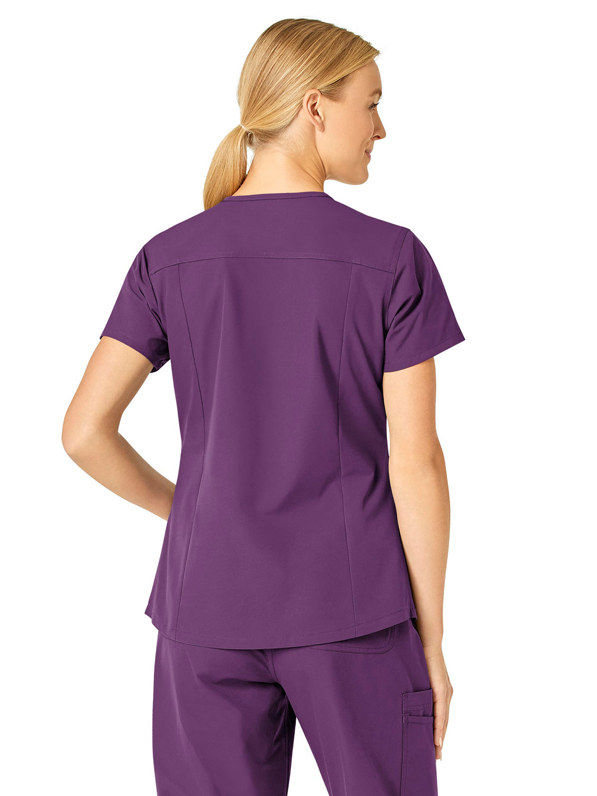 Women's Five-Pocket Modern Fit V-Neck Top