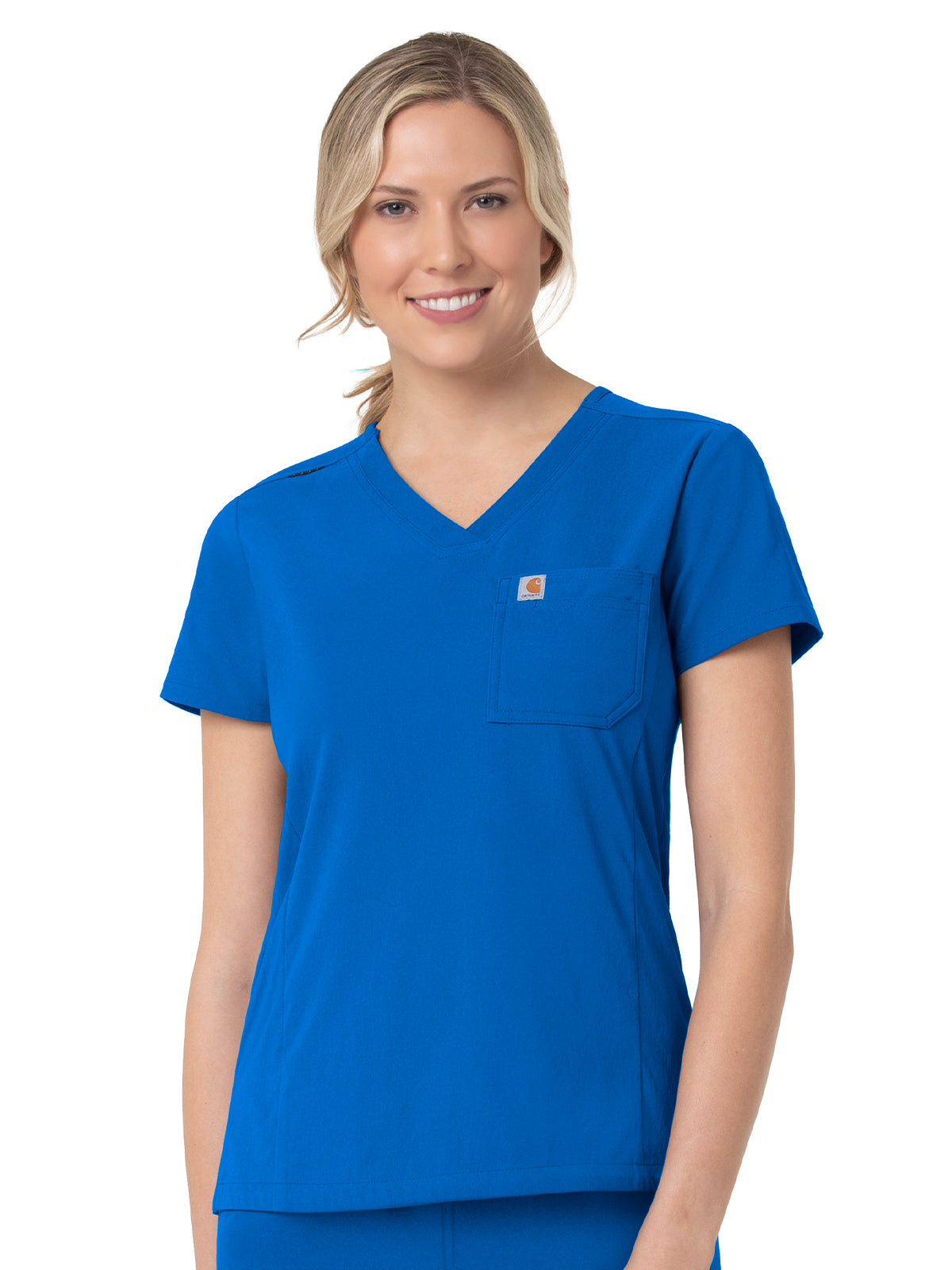 Women's Two-Pocket V-Neck Top