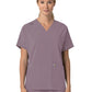 Women's Four-Pocket Oversized V-Neck Scrub Top