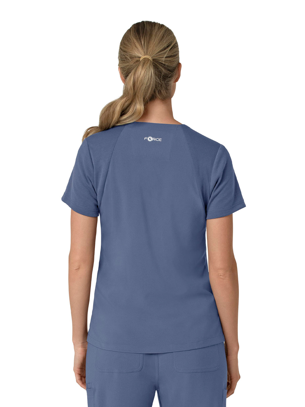 Women's Three-Pocket Flex Panel V-Neck Scrub Top