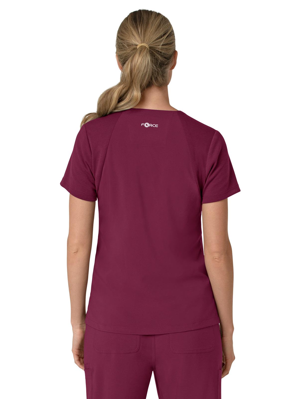 Women's Three-Pocket Flex Panel V-Neck Scrub Top