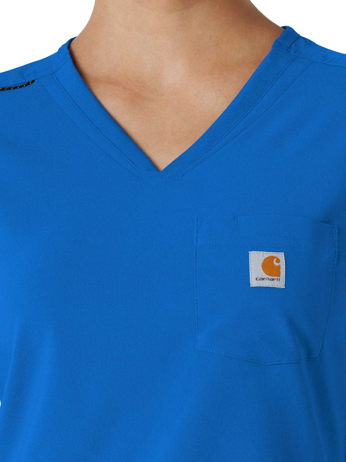 Women's One-Pocket Tuck-In Scrub Top