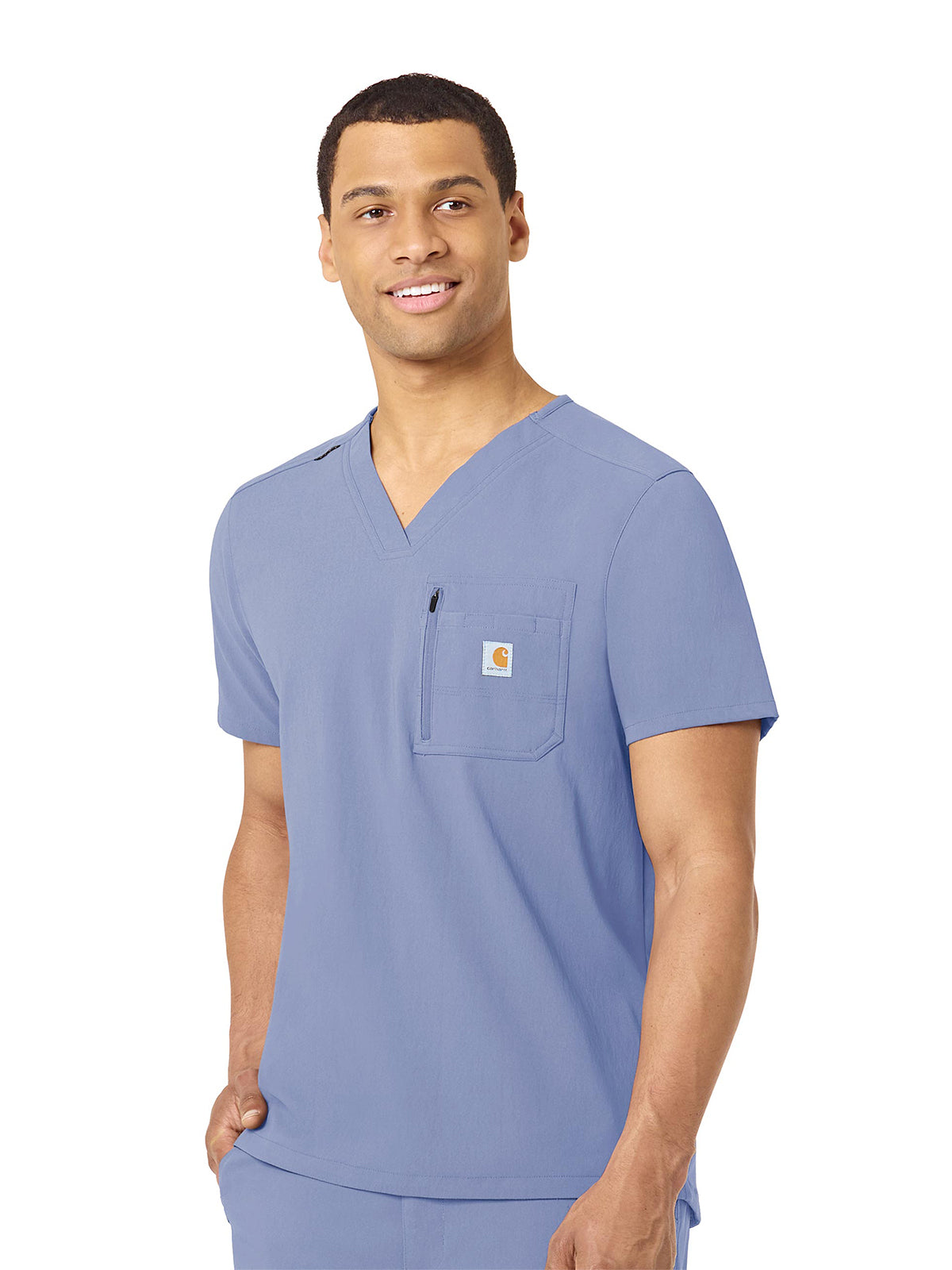 Men's Two-Pocket Modern Fit Tuck-In V-Neck Top