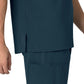 Men's Three-Pocket Henley Scrub Top