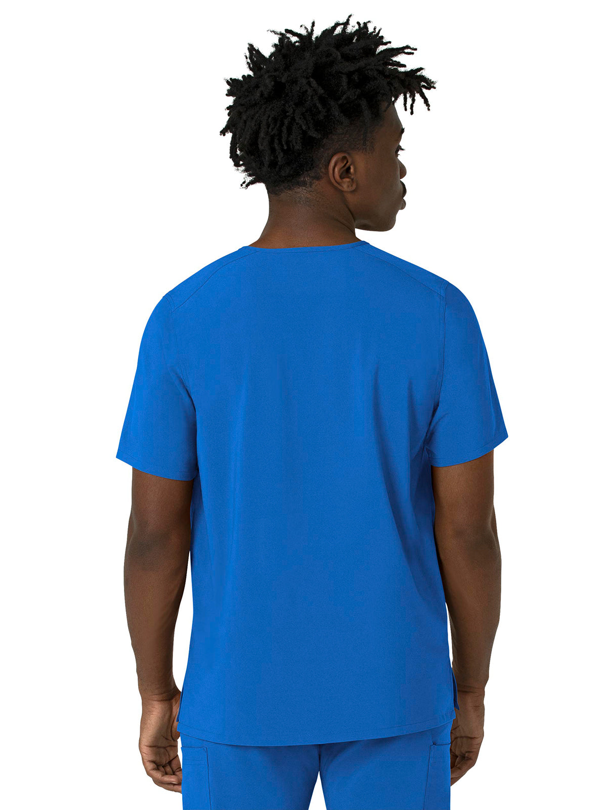 Men's Three-Pocket V-Neck Scrub Top