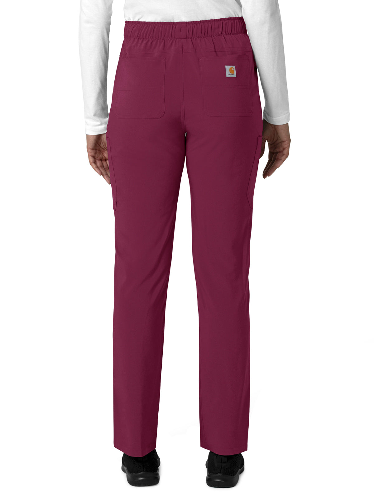 Women's Seven-Pocket Straight Leg Scrub Pant