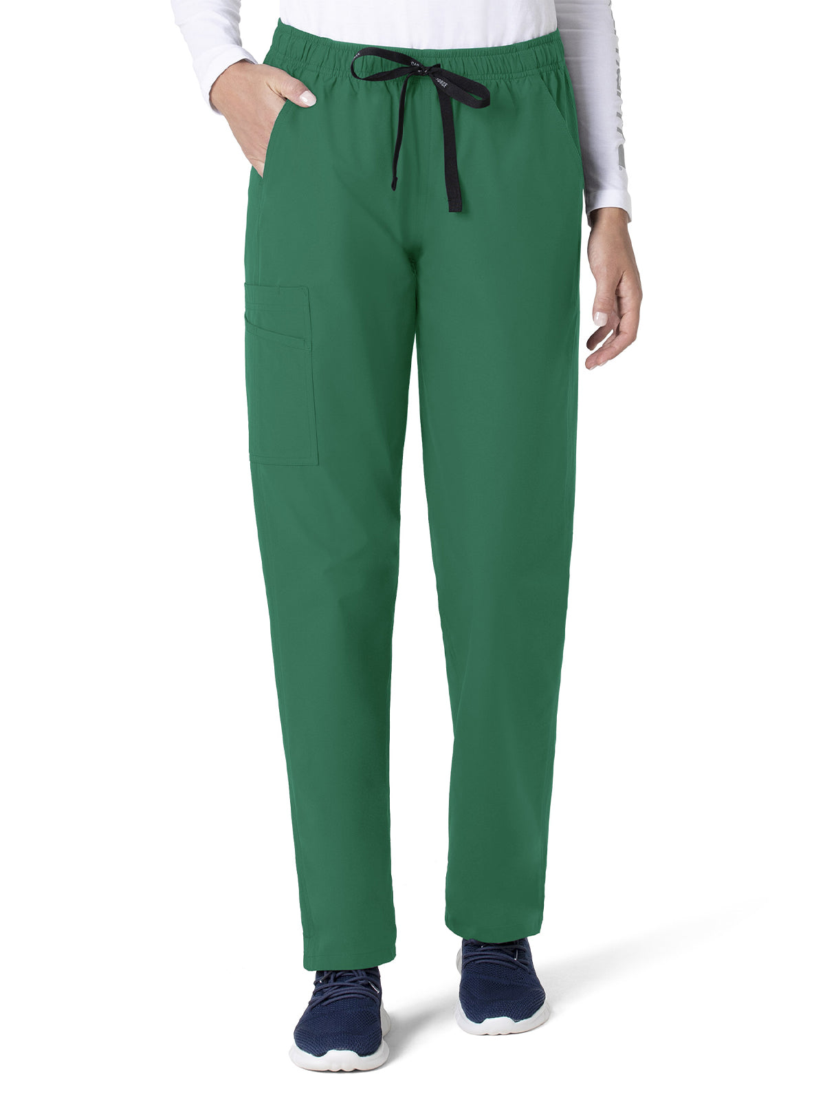 Unisex Six-Pocket Elastic Waist Pant