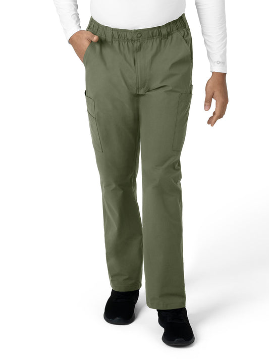 Men's Nine-Pocket Straight Leg Cargo Pant