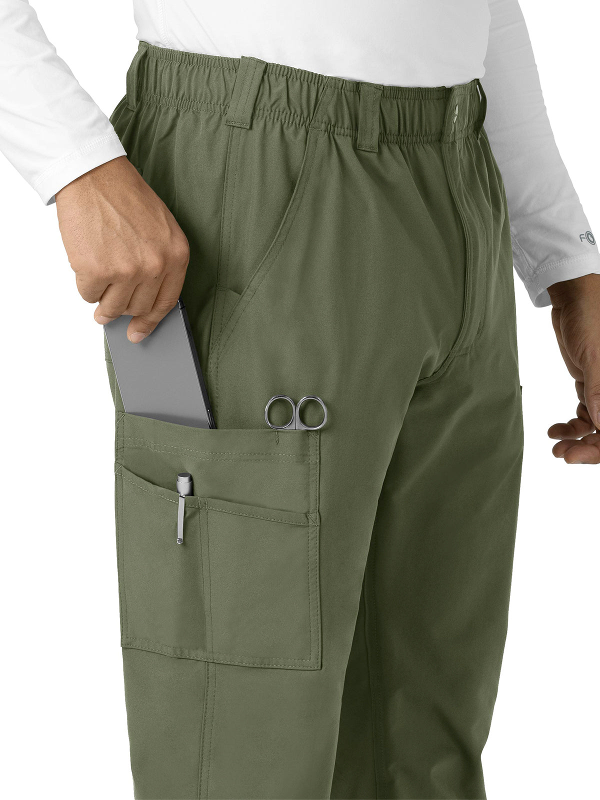 Men's Nine-Pocket Straight Leg Cargo Pant