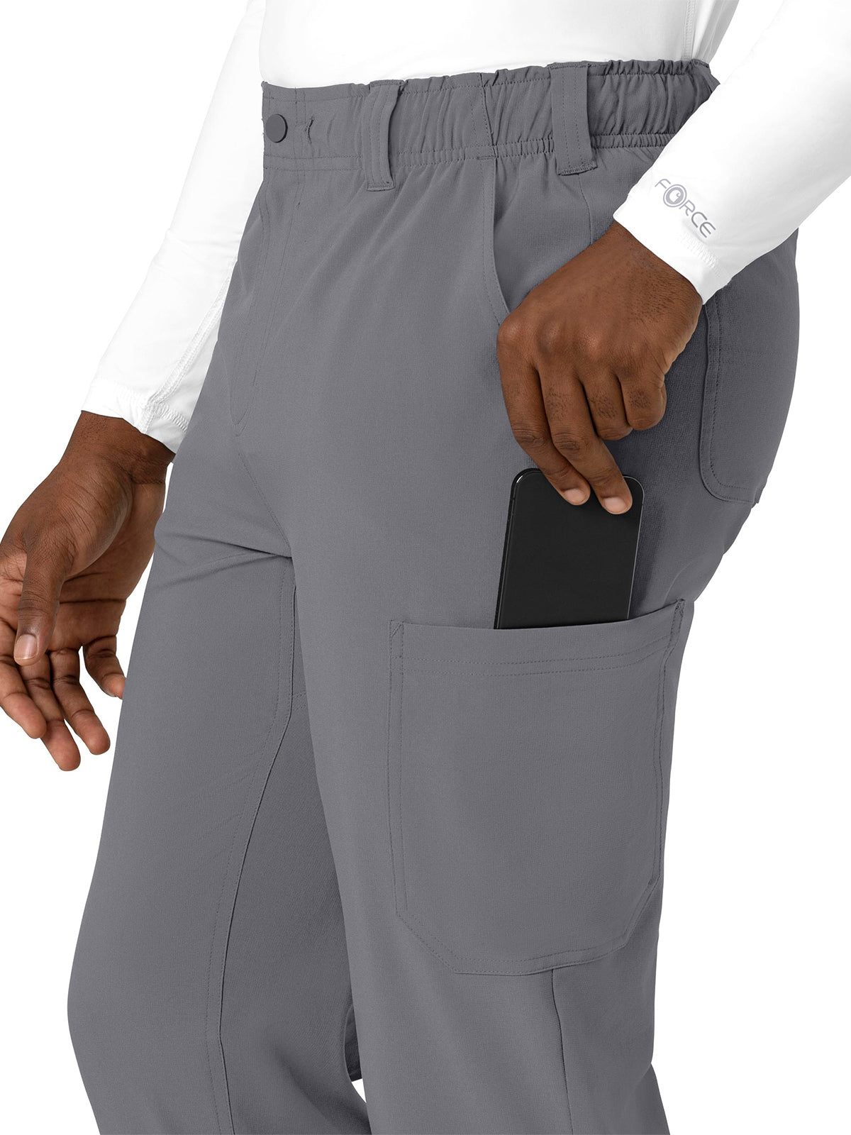 Men's Five-Pocket Straight Leg Scrub Pant