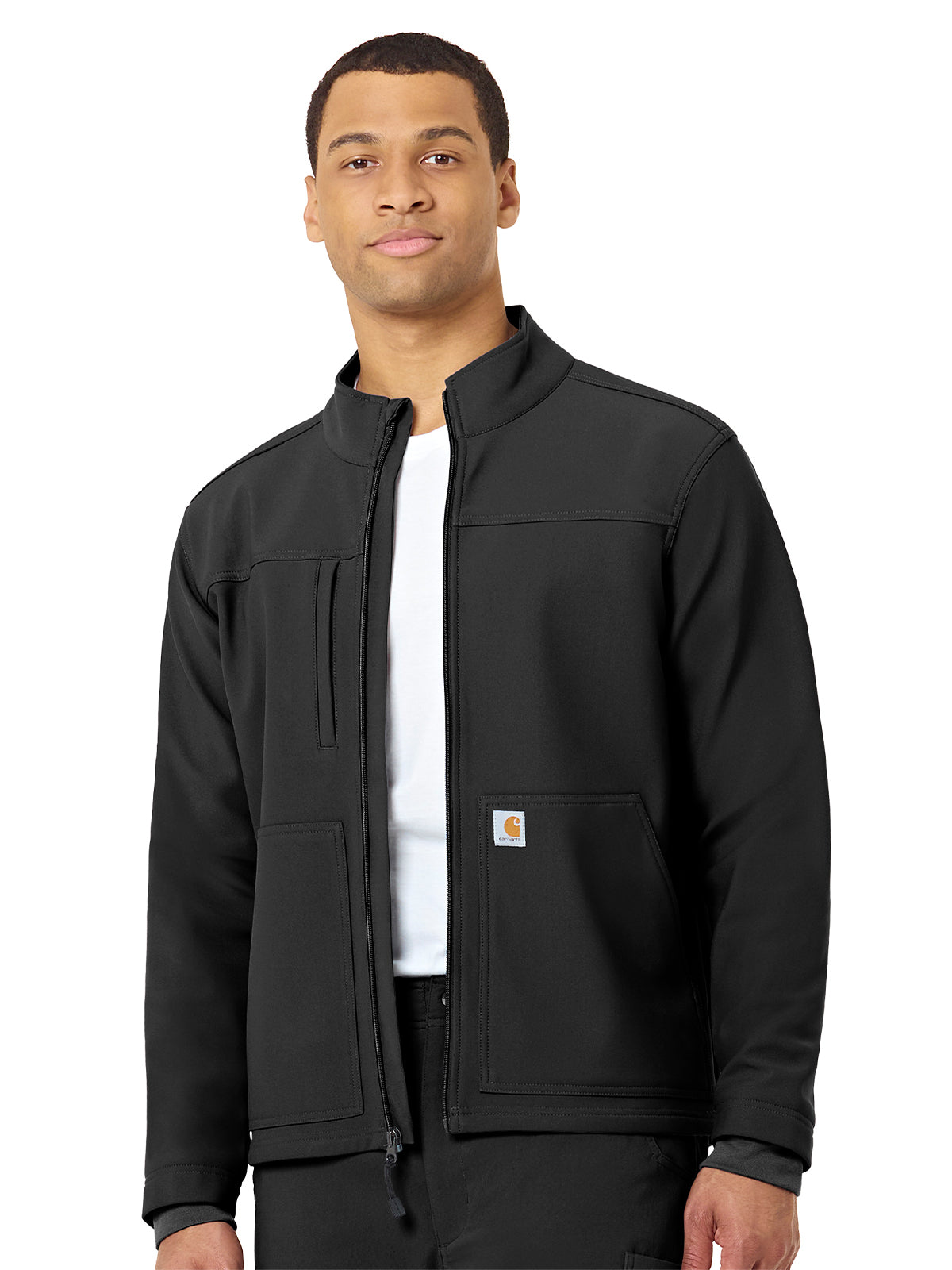 Men's Three-Pocket Bonded Fleece Jacket