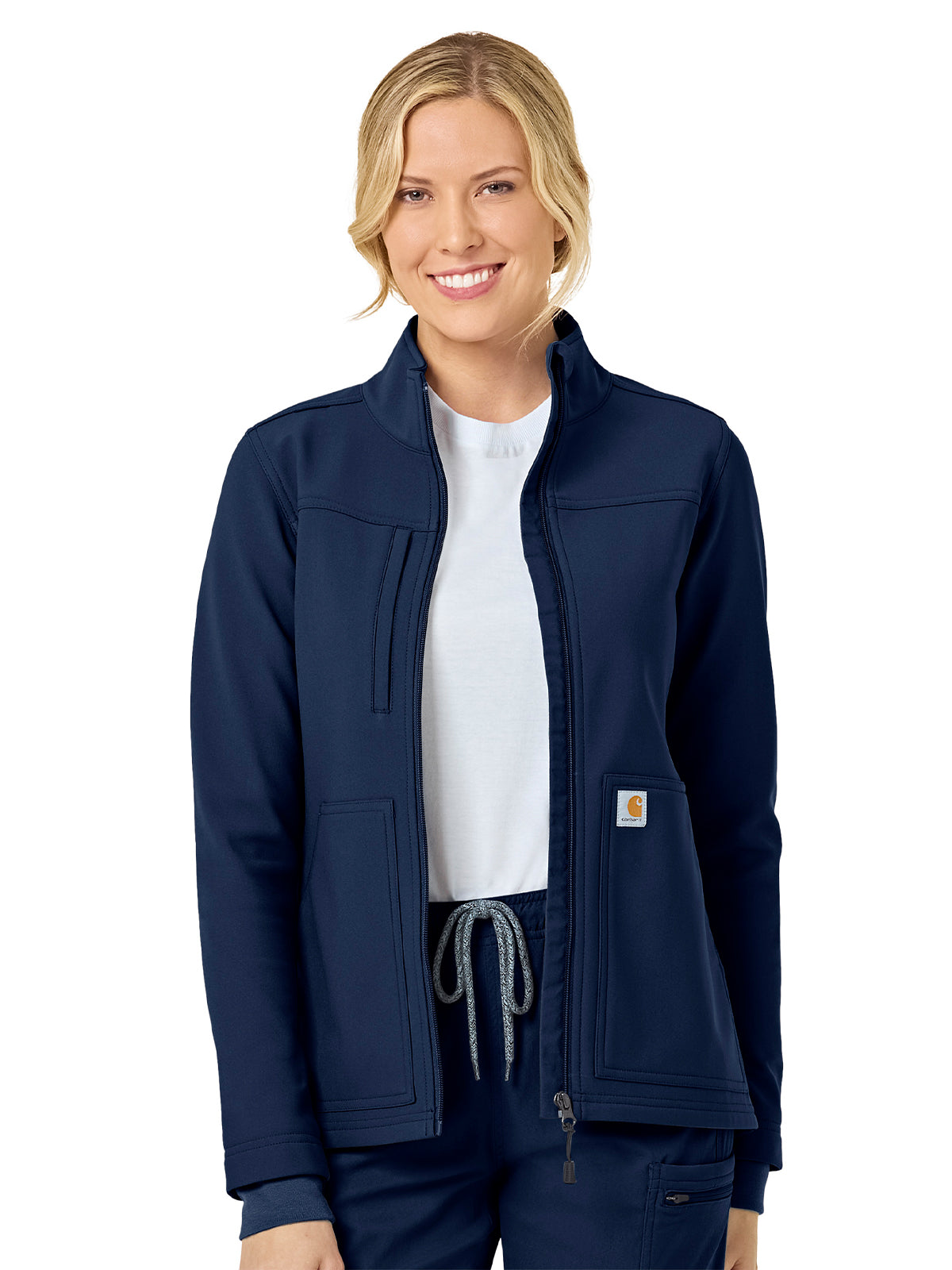 Women's Three-Pocket Bonded Fleece Jacket