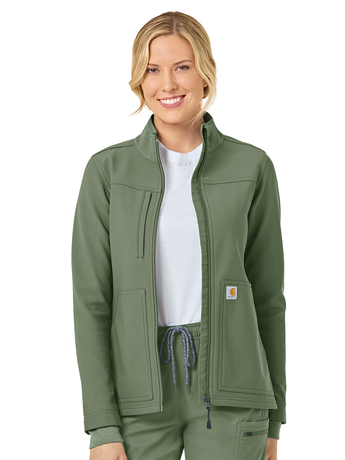 Women's Three-Pocket Bonded Fleece Jacket