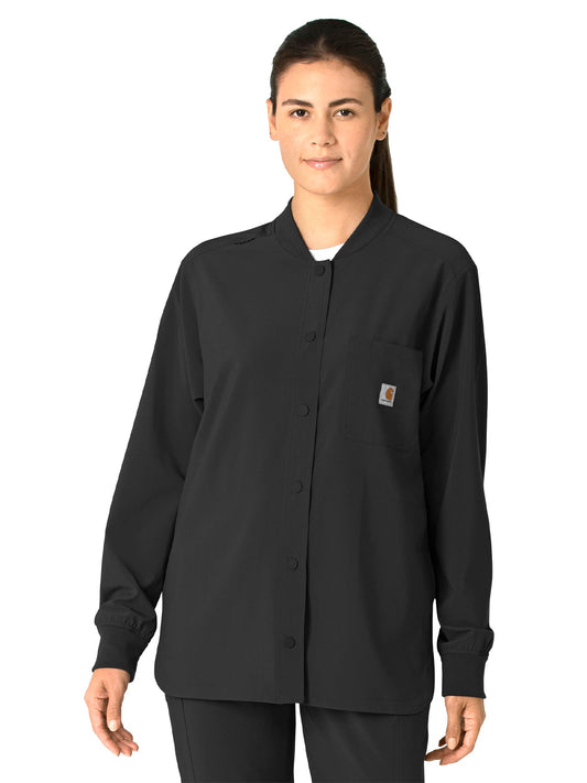 Women's Four-Pocket Modern Fit Shirt Jacket