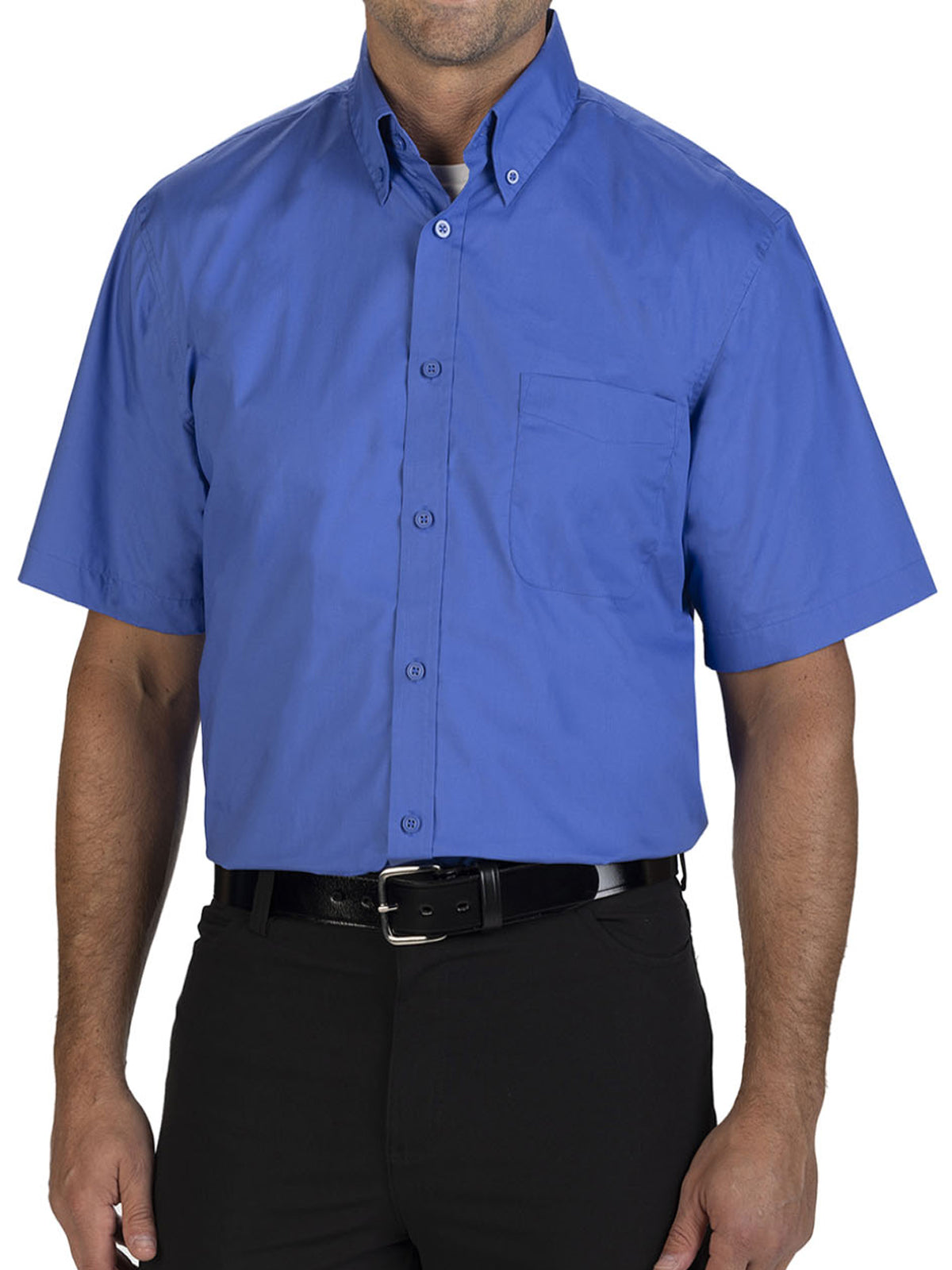 Men's Traditional Fit Poplin Shirt