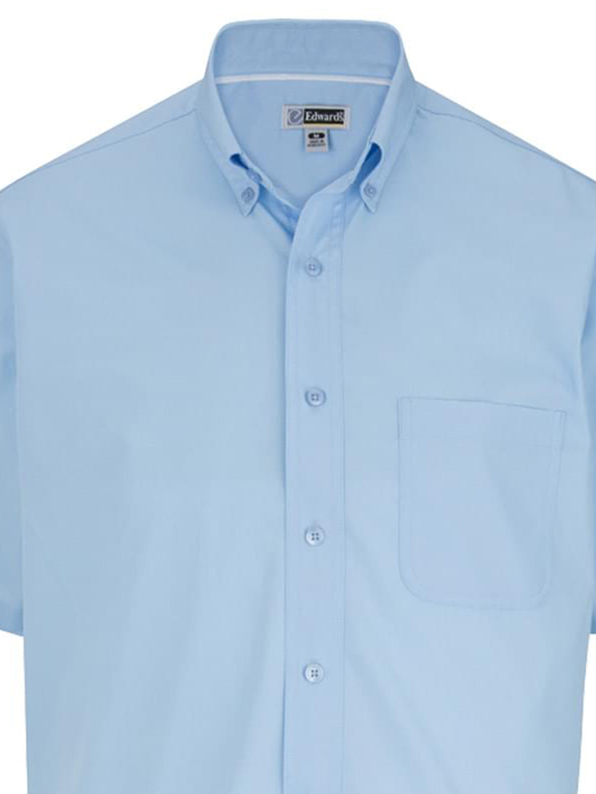 Men's Lightweight Short Sleeve Poplin Shirt