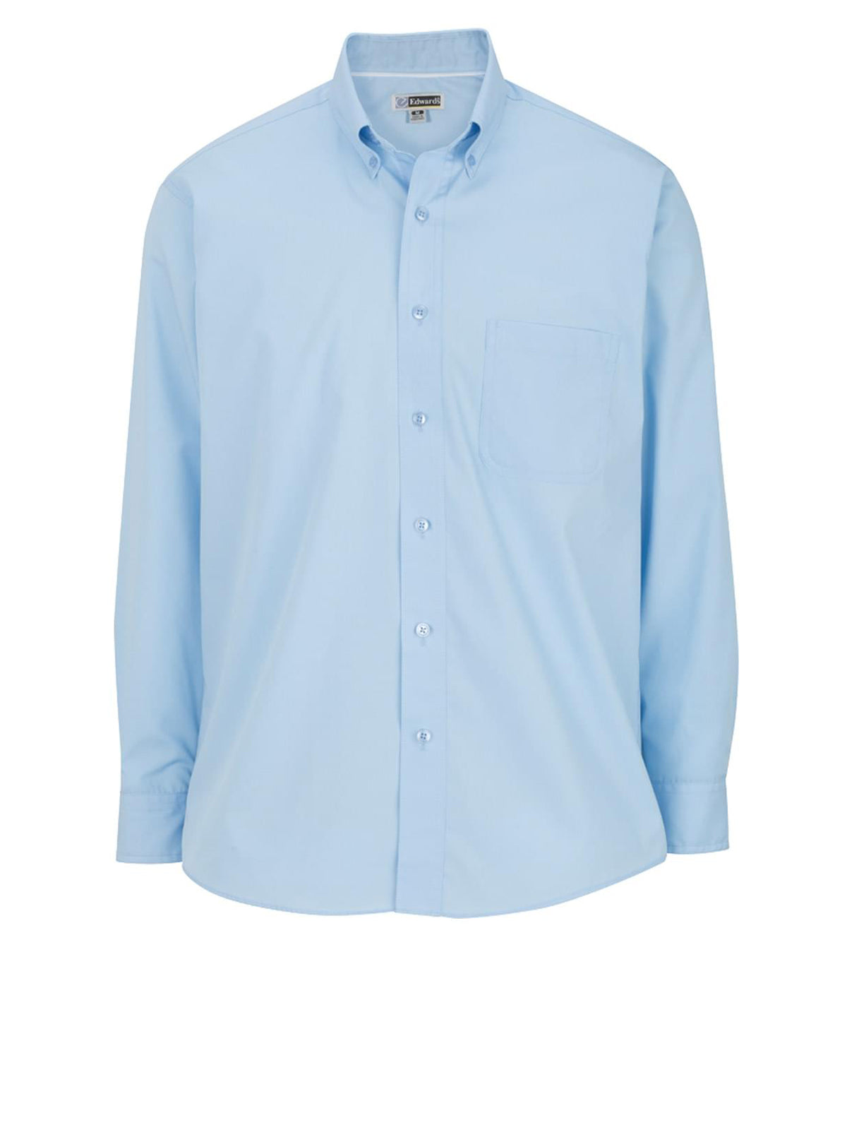 Men's Lightweight Long Sleeve Poplin Shirt