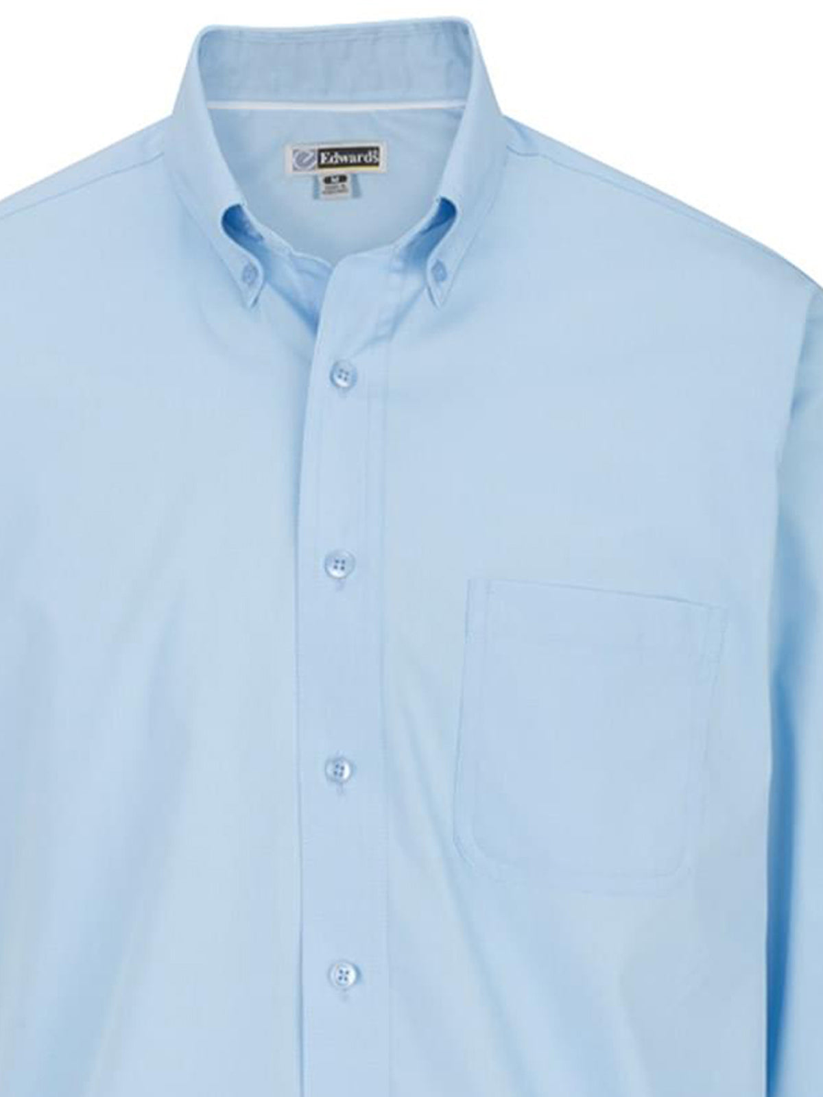 Men's Lightweight Long Sleeve Poplin Shirt