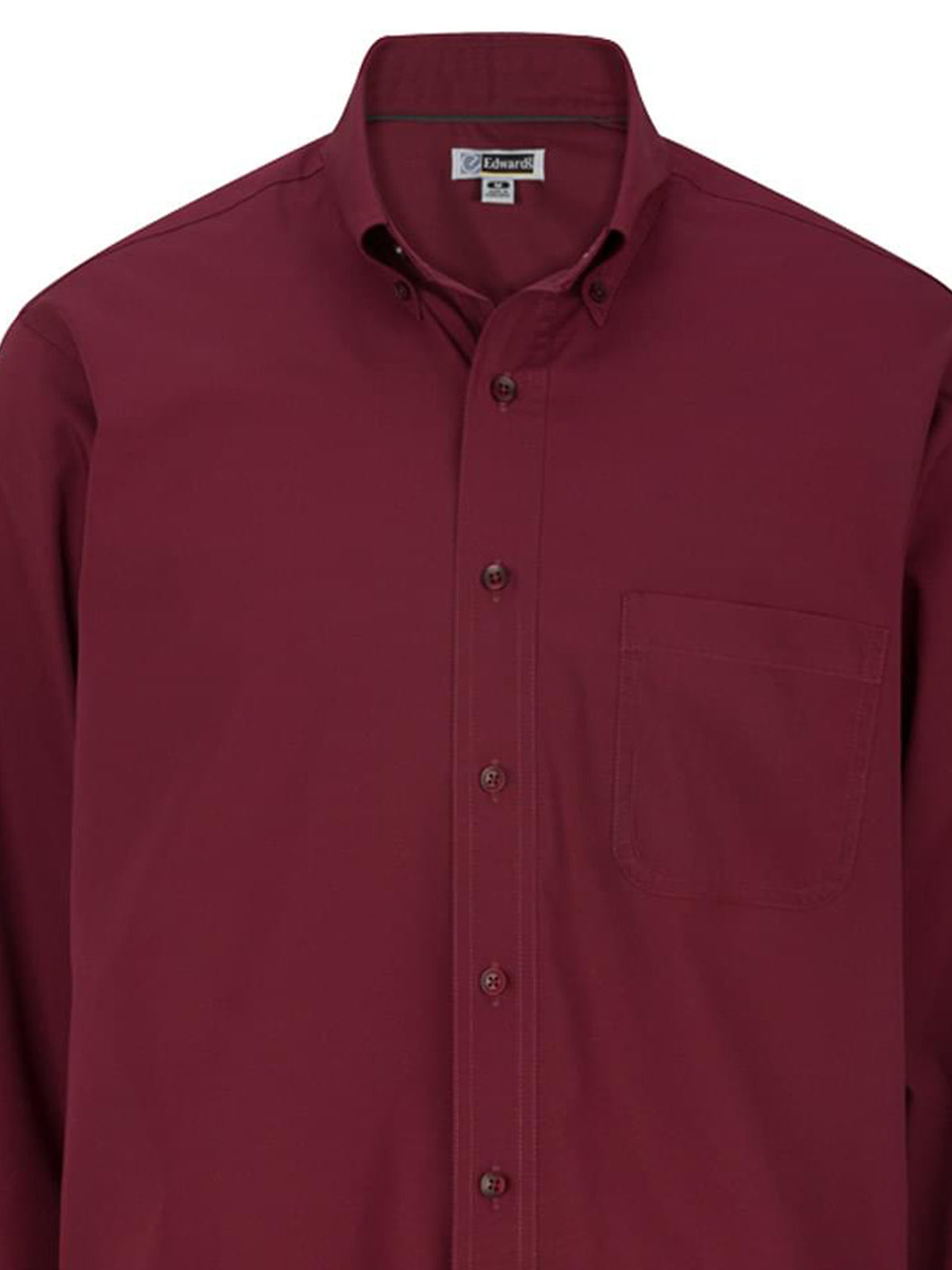 Men's Lightweight Long Sleeve Poplin Shirt