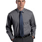 Men's Wrinkle Free Spread Collar Shirt