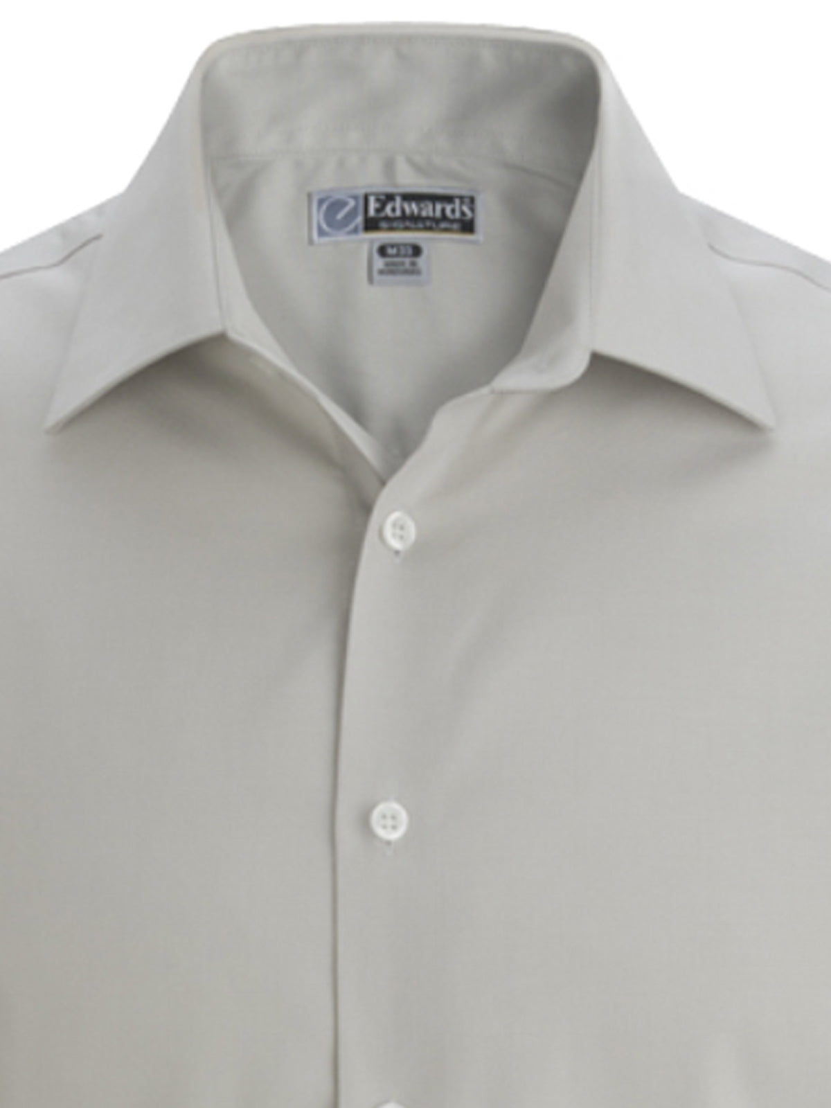 Men's Wrinkle Free Spread Collar Shirt