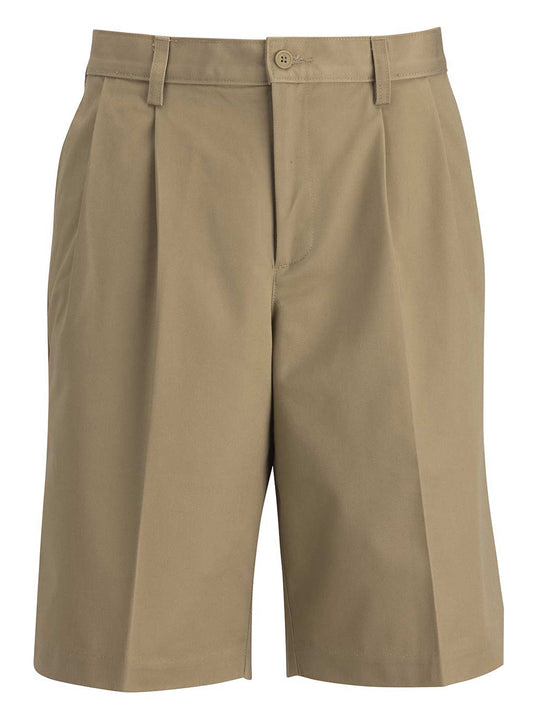 Men's Utility Chino Pleated Front Shorts