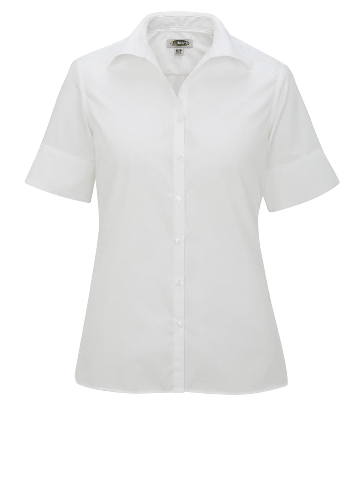 Women's Short Sleeve Lightweight Poplin Shirt