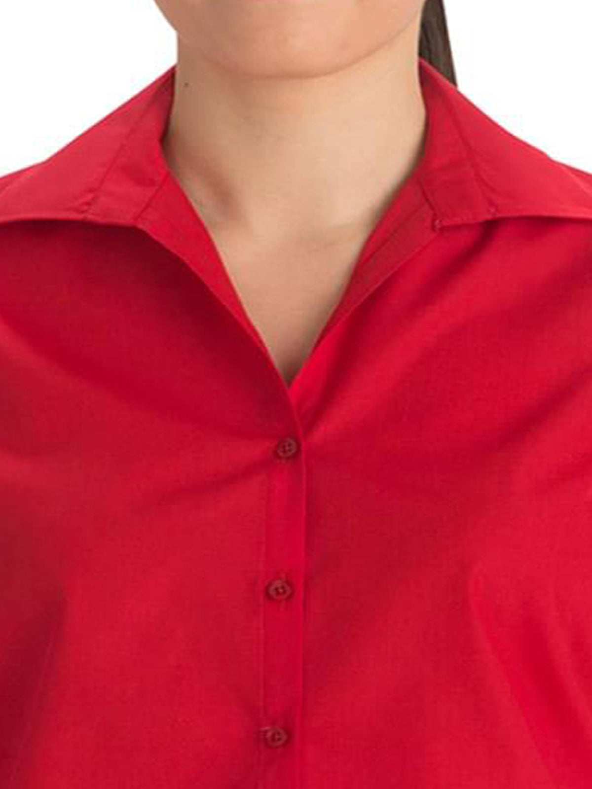 Women's Short Sleeve Lightweight Poplin Shirt