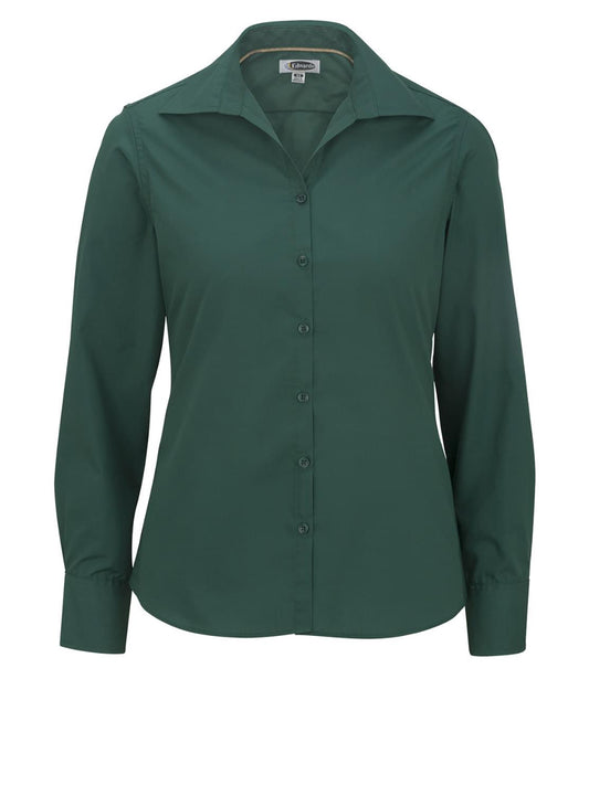 Women's Long Sleeve Lightweight Poplin Shirt