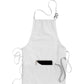 Unisex 3-Pocket Bib Apron