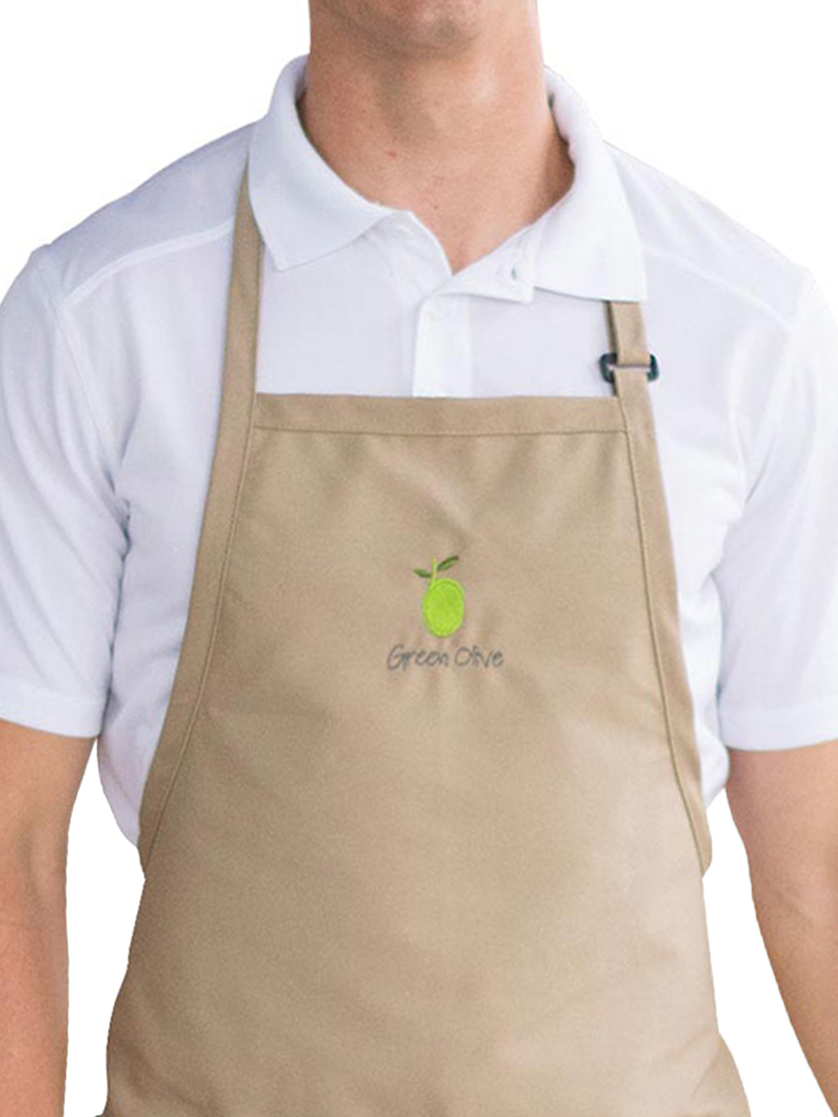 Unisex 3-Pocket Bib Apron