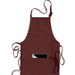 Unisex 3-Pocket Bib Apron