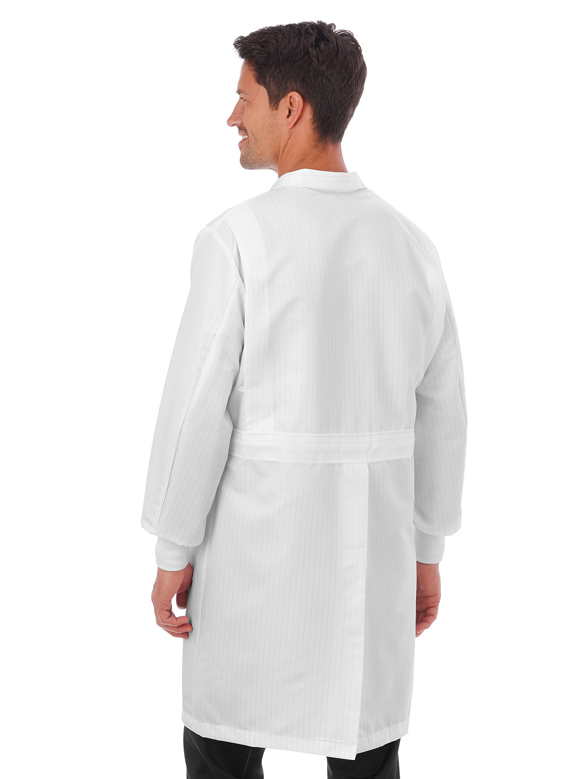 Unisex Three-Pocket 40" Full-Length Lab Coat