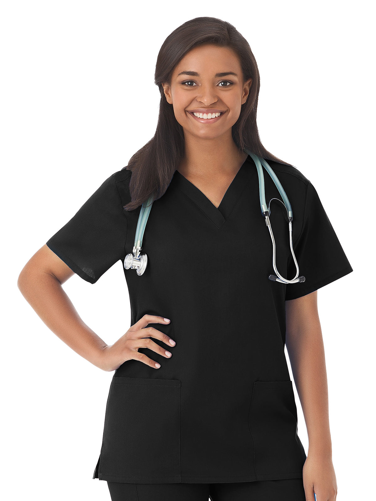 Women's 2-Pocket Scrub Top