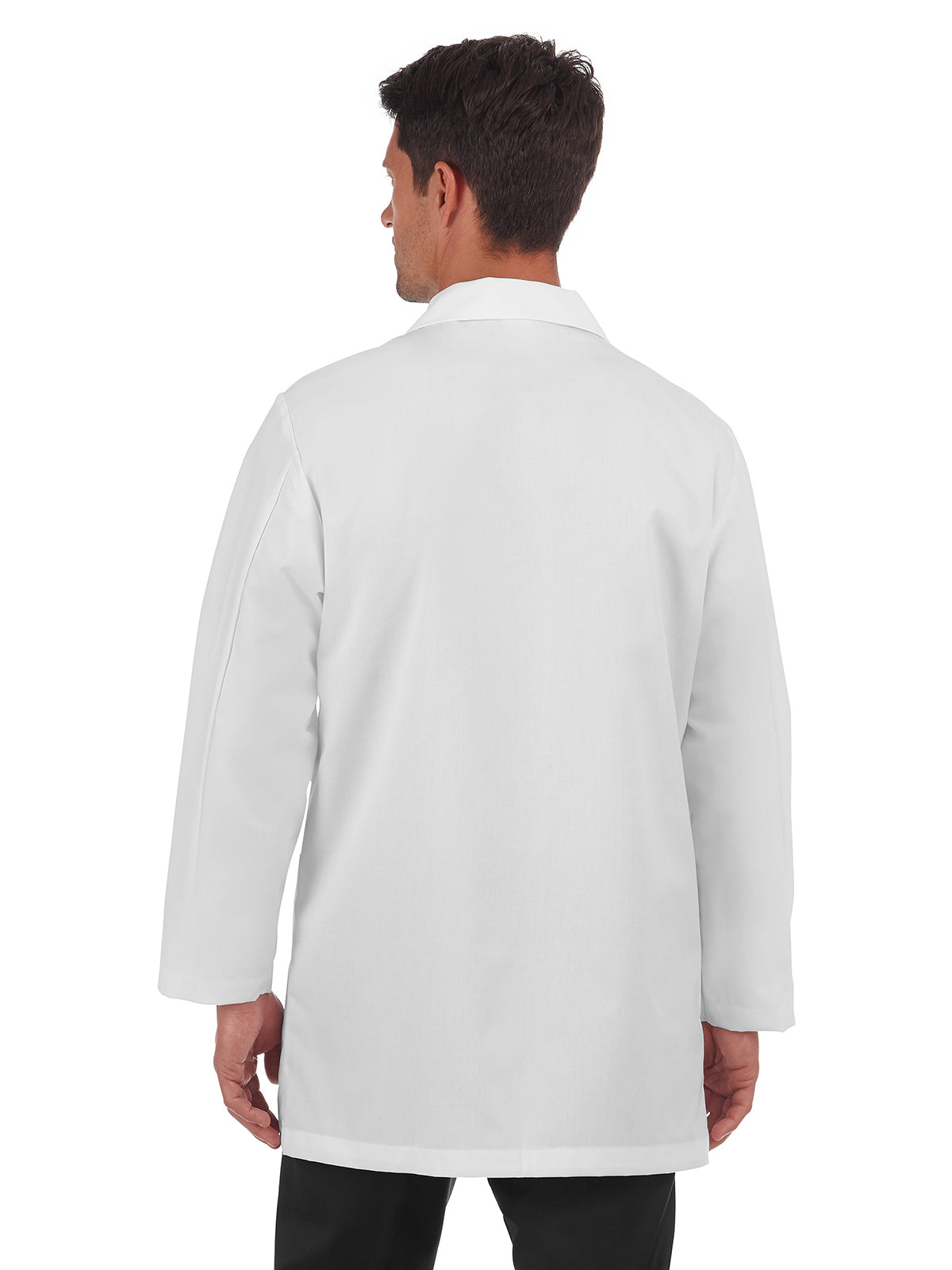 Men's 3-Pocket 34" Mid-Length Lab Coat