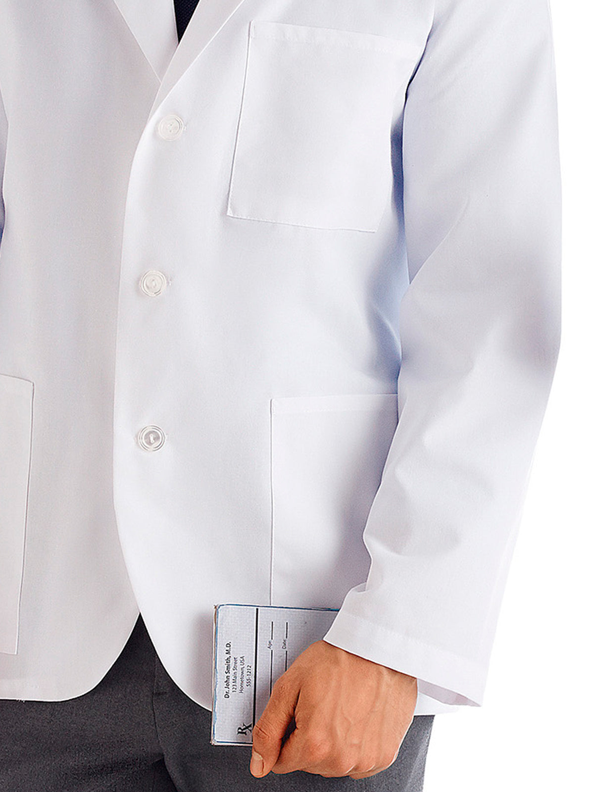 Men's Three-Pocket 30" Consultation Lab Coat