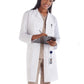 Women's Three-Pocket 37" Full-Length Lab Coat