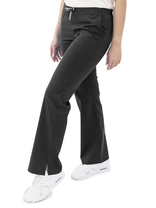 Women's 3-Pocket Front Flat Cargo Scrub Pant