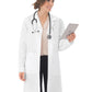 Women's Five-Pocket 37" Full-Length Long Lab Coat